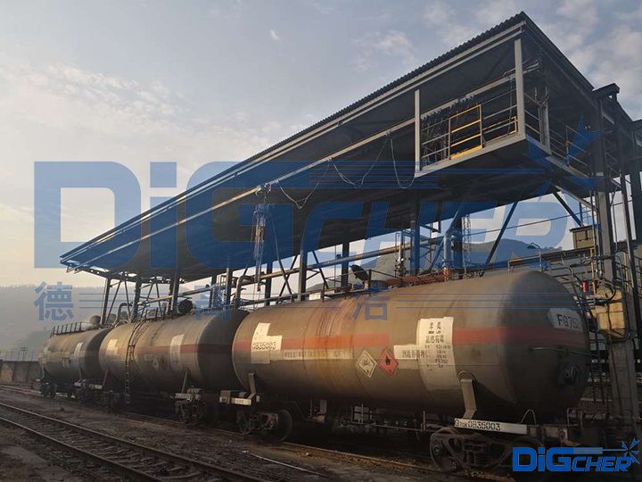 鐵路罐車高壓水自動(dòng)化洗罐站